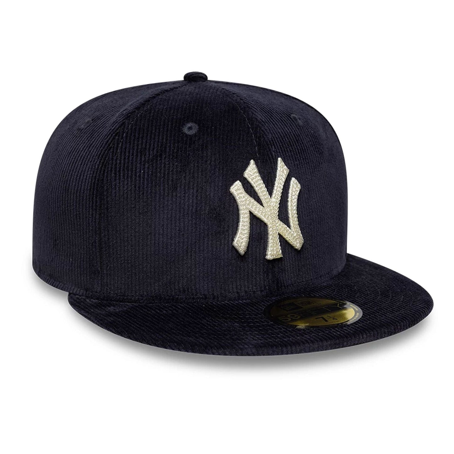 This is a New York Yankees MLB Cord Navy 59FIFTY Fitted Cap 3