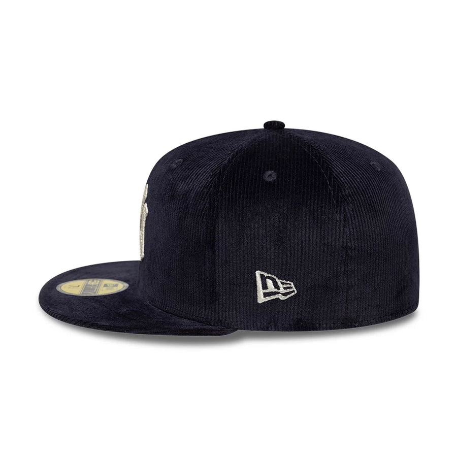 This is a New York Yankees MLB Cord Navy 59FIFTY Fitted Cap 5