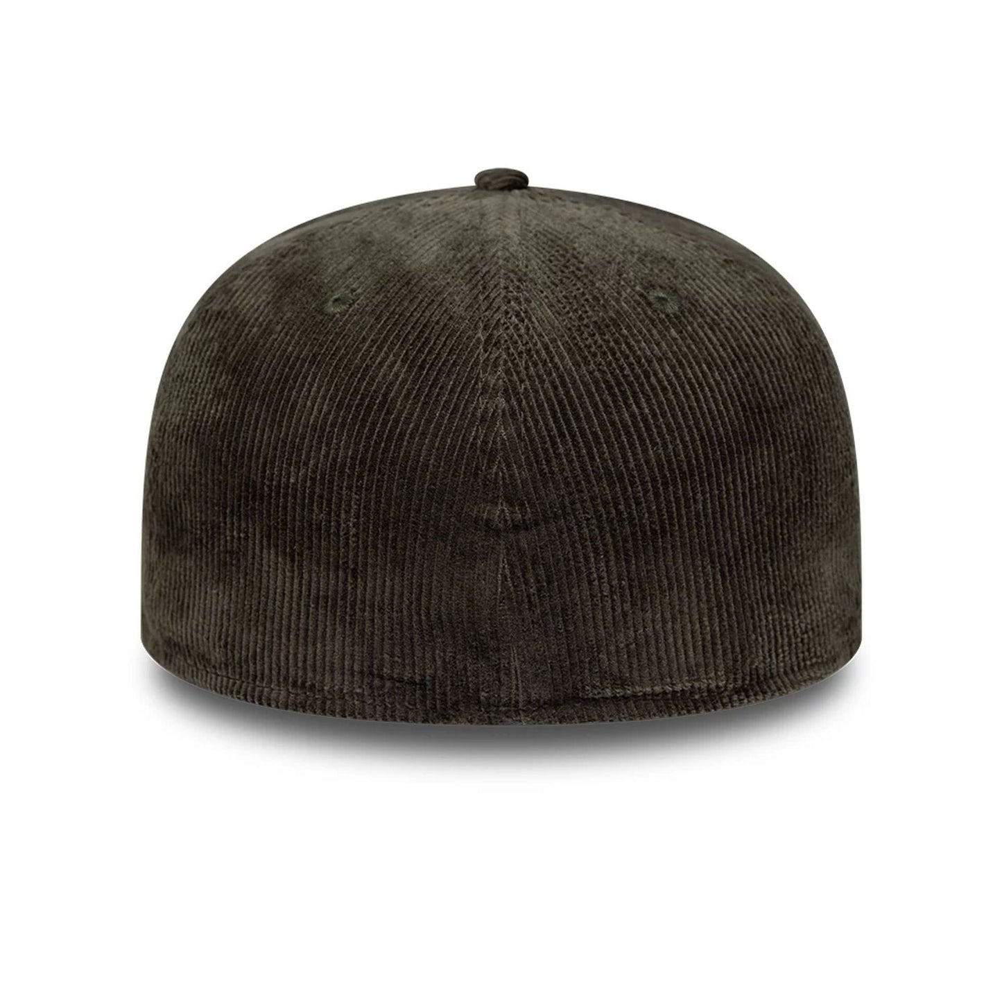 This is a  New Era Cord Dark Green 59FIFTY Fitted Cap 7