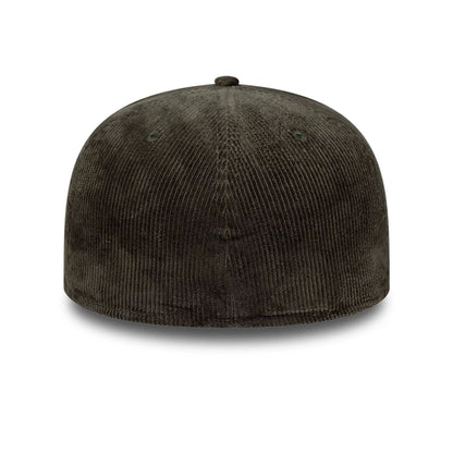 This is a  New Era Cord Dark Green 59FIFTY Fitted Cap 7