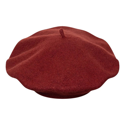 This is a New York Yankees Womens MLB Wool Dark Red Beret  4