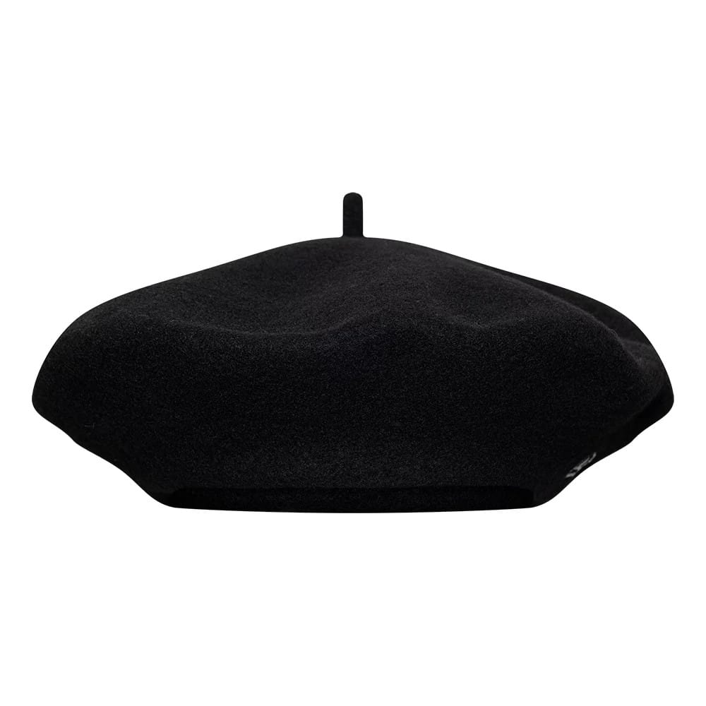 This is a Womens New Era Wool Black Beret 2
