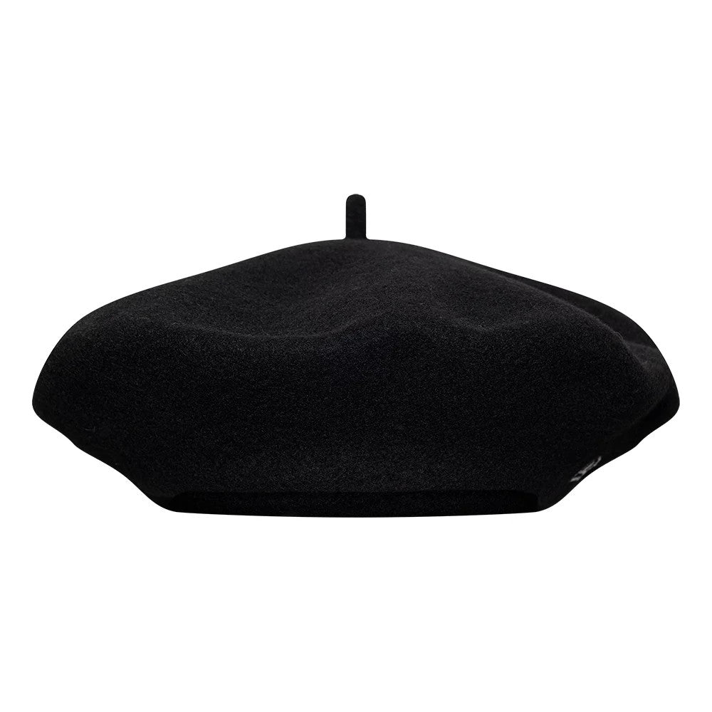 This is a Womens New Era Wool Black Beret 2