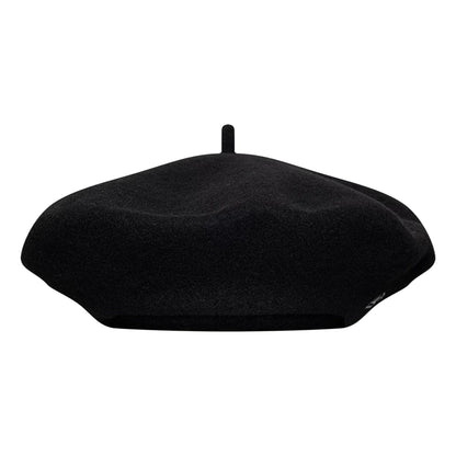 This is a  Womens New Era Wool Black Beret  2