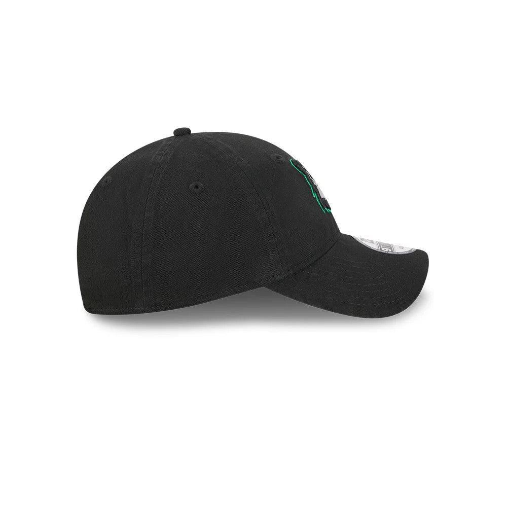 Pictured is this NBA Classic Minnesota Timberwolves 9TWENTY Adjustable cap in black. 5