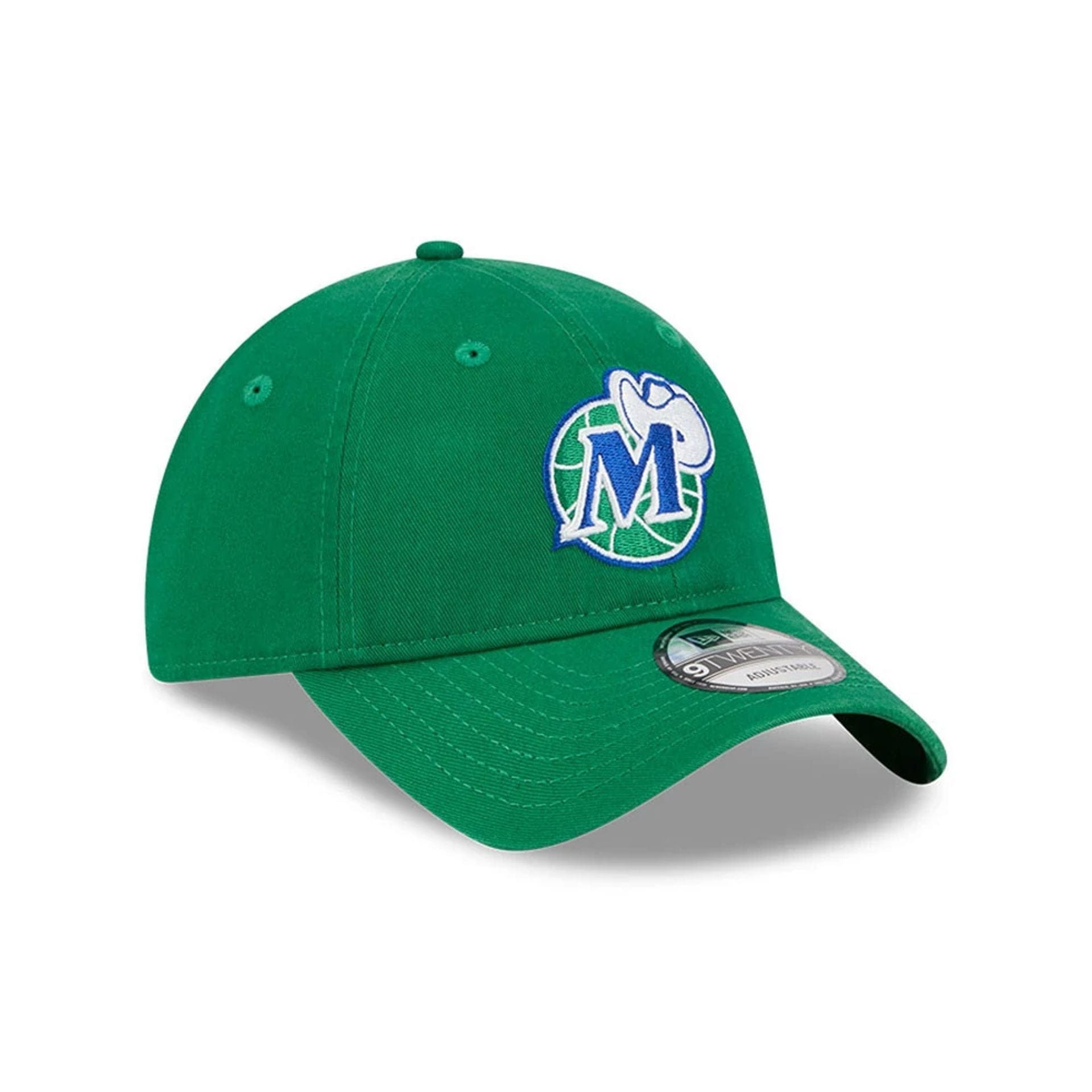 Pictured is this NBA Classic Dallas Mavericks 9TWENTY Adjustable cap in green. 3
