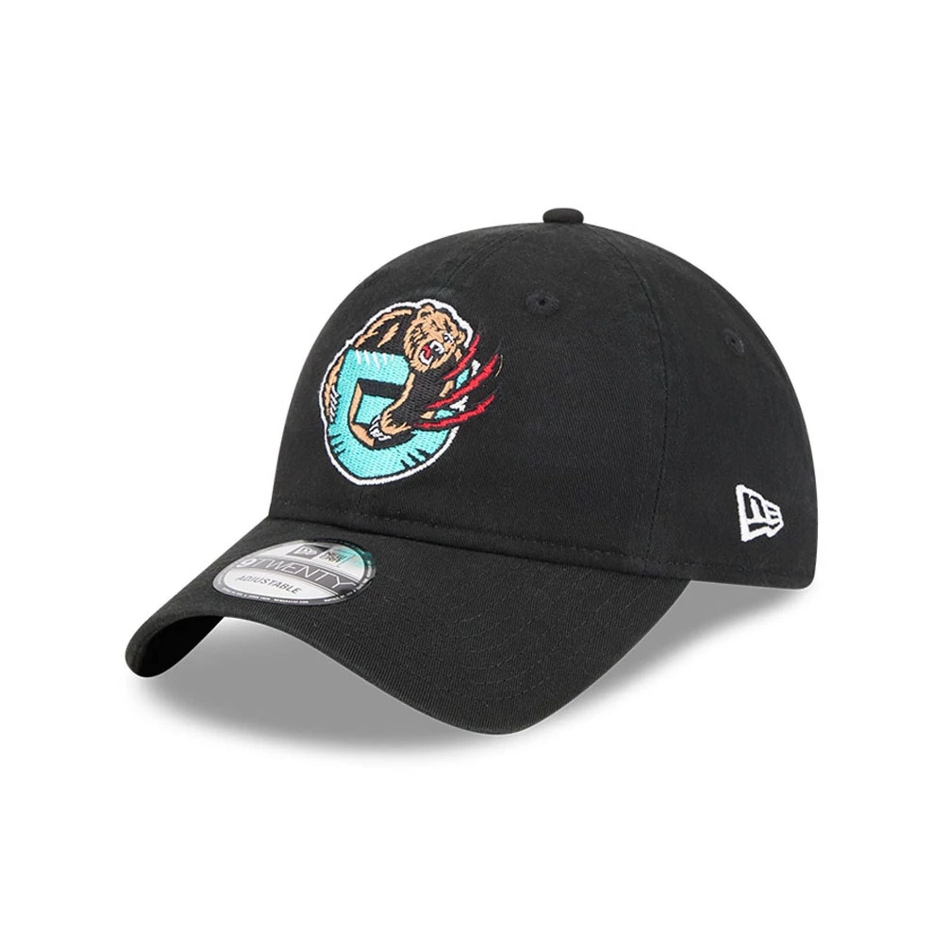 Pictured is this NBA Classic Memphis Grizzlies 9TWENTY Adjustable cap in black. 1