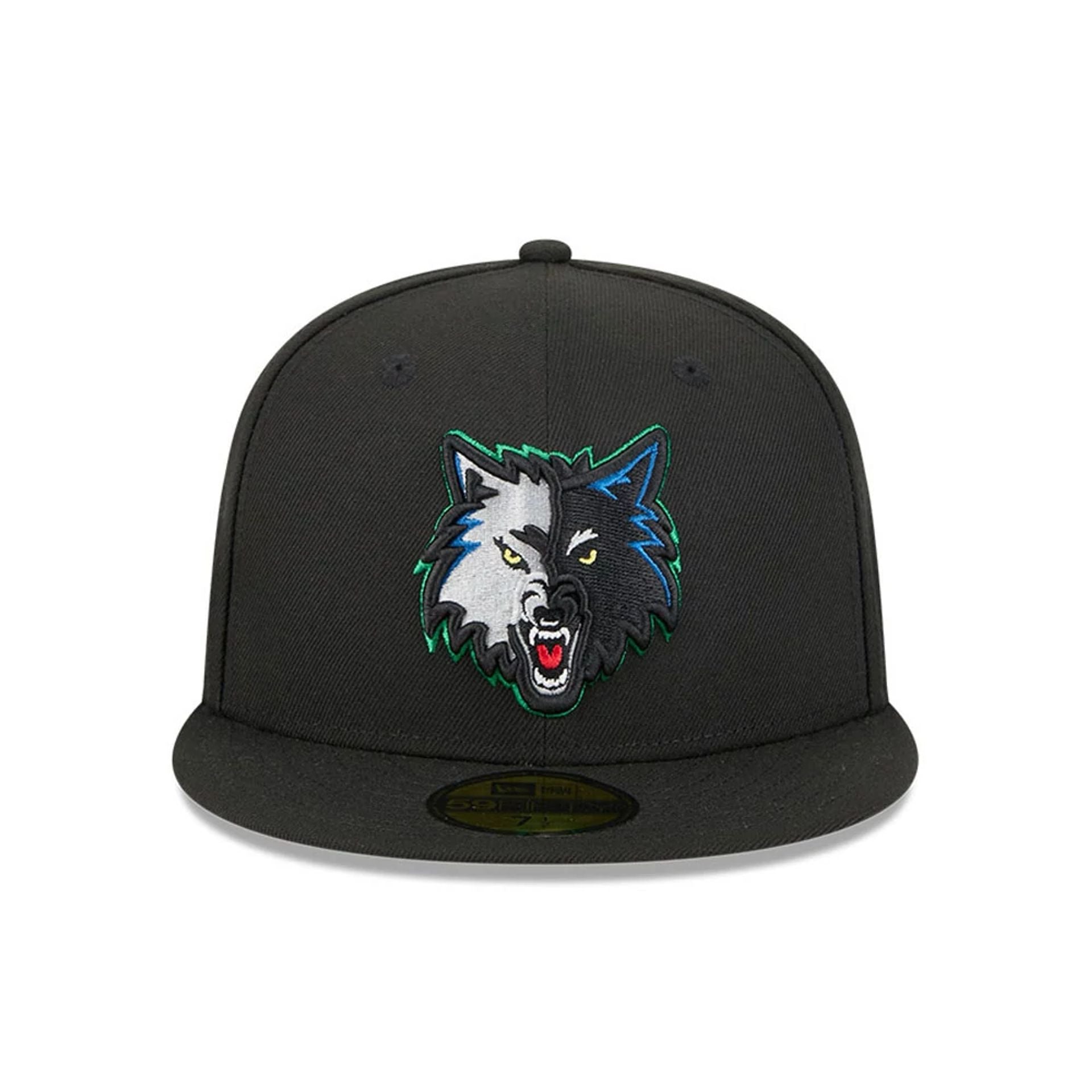 Pictured is this NBA Classic Minnesota Timberwolves 59FIFTY Fitted cap in black. 3