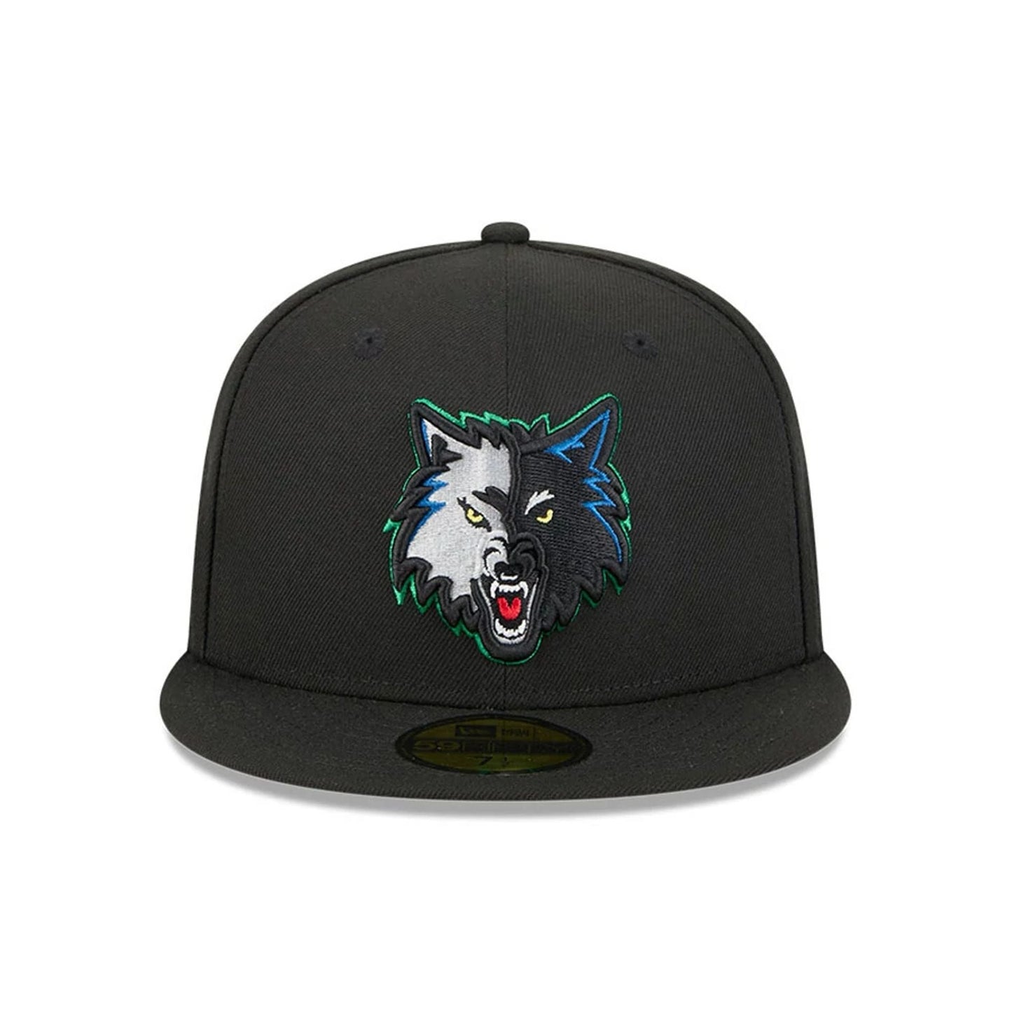 Pictured is this NBA Classic Minnesota Timberwolves 59FIFTY Fitted cap in black. 3