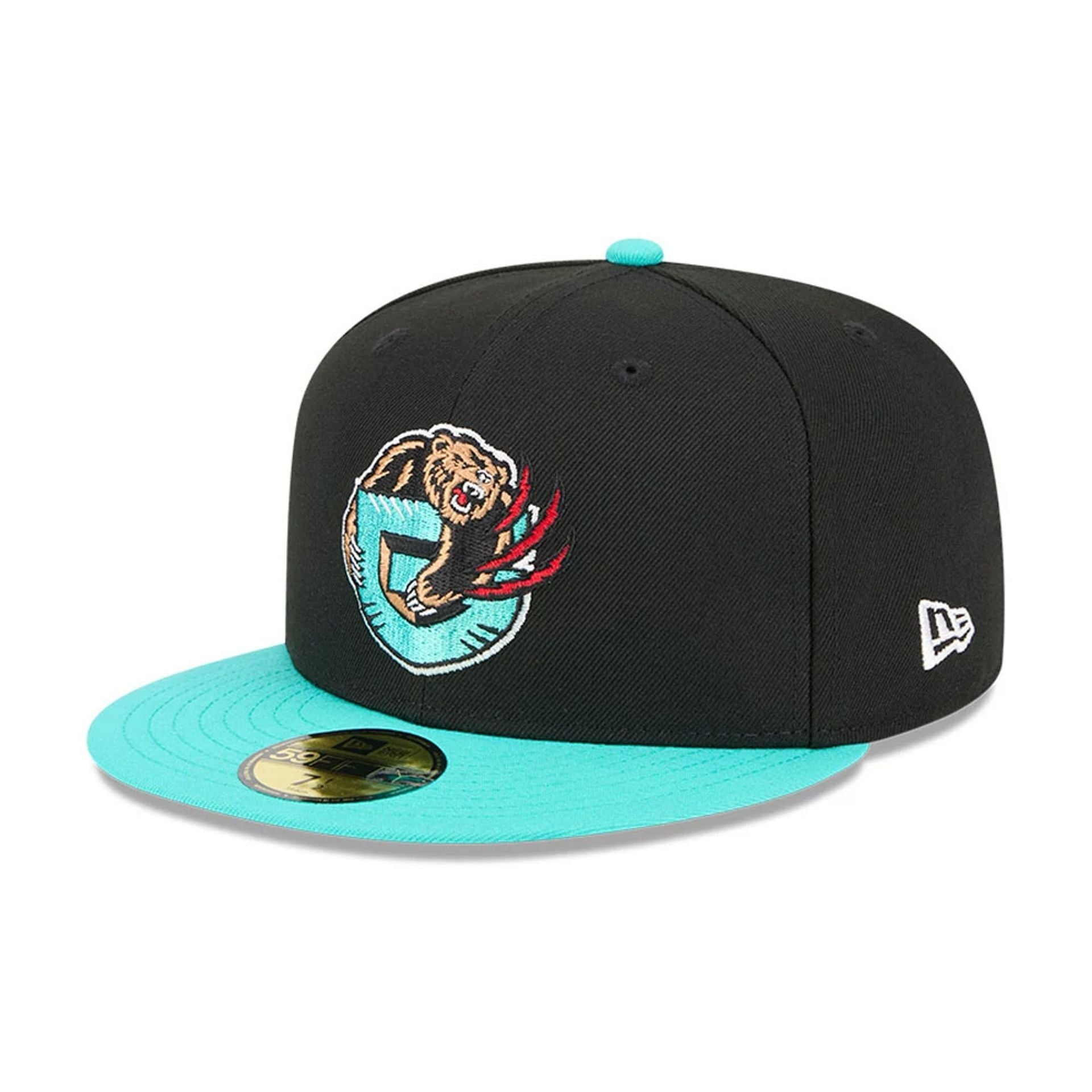 Pictured is this NBA Classic Memphis Grizzlies 59FIFTY Fitted cap in black. 4