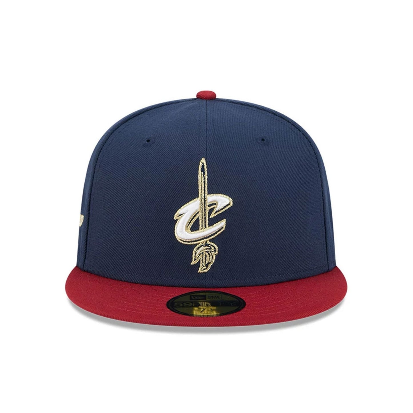 Pictured is this NBA Classic Cleveland Cavaliers 59FIFTY Fitted cap in dark blue. 3