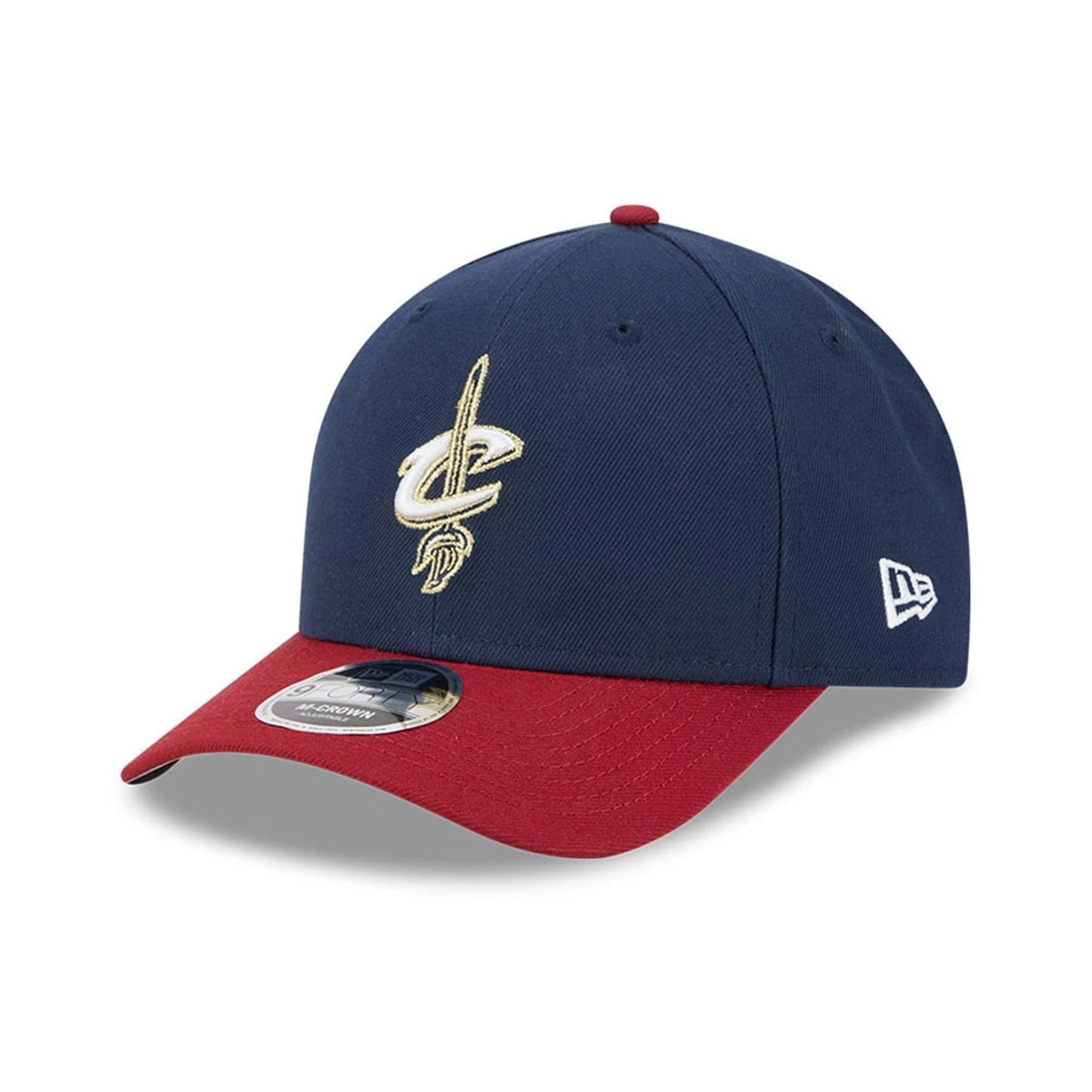 Pictured is this NBA Classic Cleveland Cavaliers 9FORTY M-Crown Adjustable cap in dark blue. 5