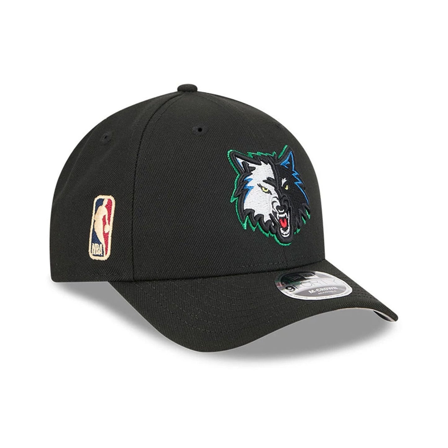 Pictured is this NBA Classic Minnesota Timberwolves 9FORTY M-Crown Adjustable cap in black. 5