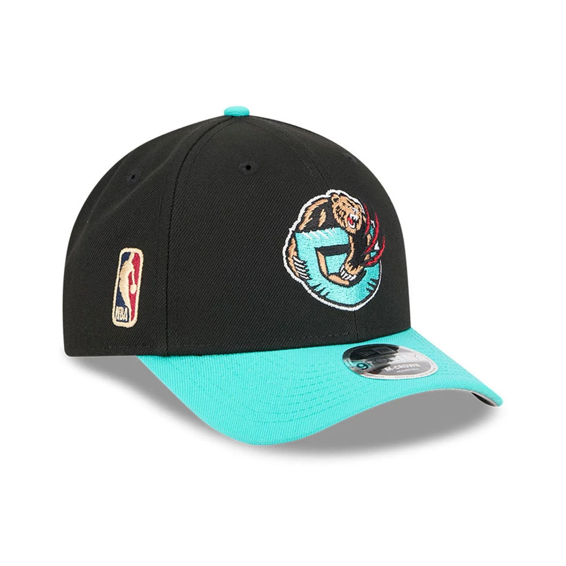 Pictured is this NBA Classic Memphis Grizzlies 9FORTY M-Crown Adjustable cap in black. 1