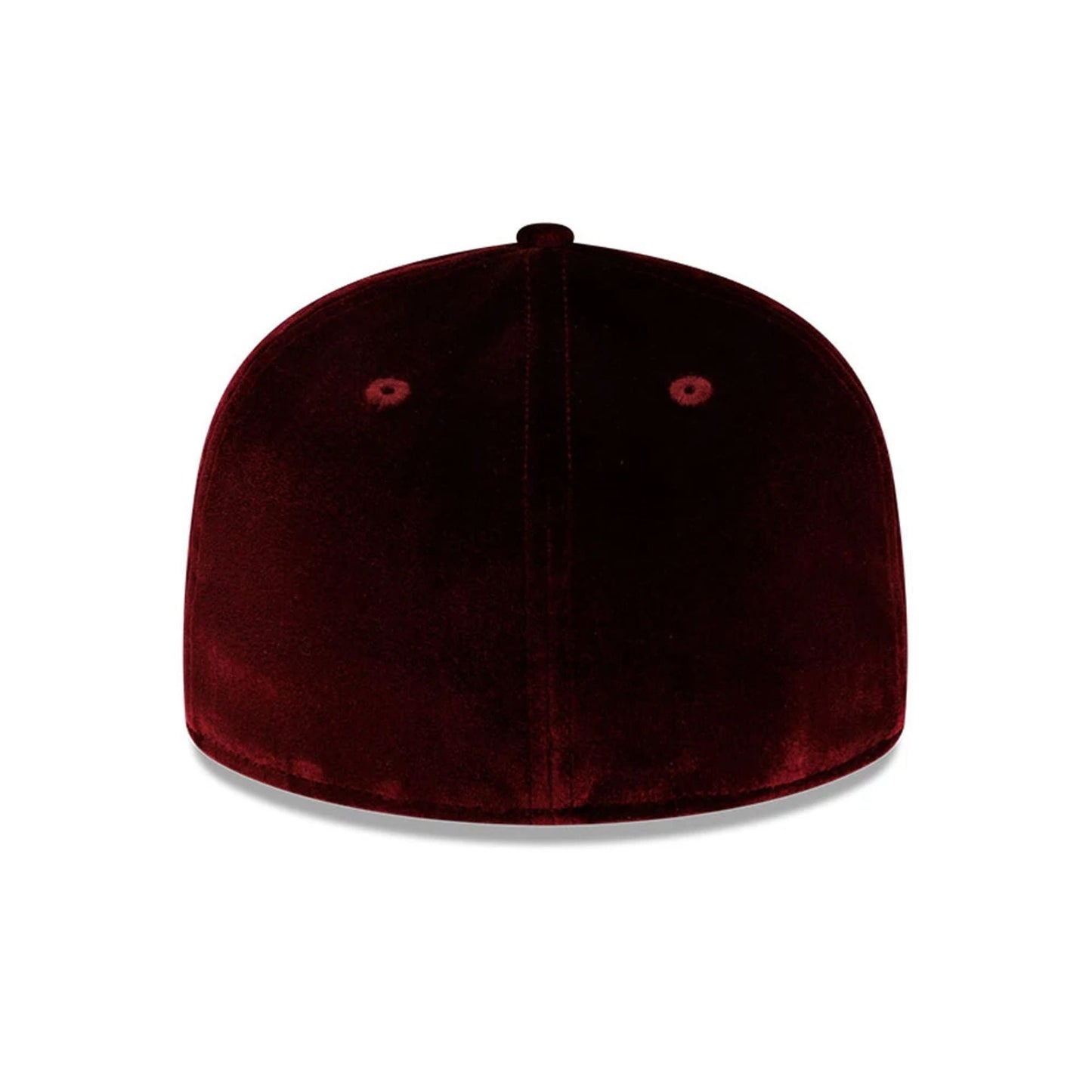 Pictured is this New Era Holiday Essentials 59FIFTY Fitted cap in dark red. 6
