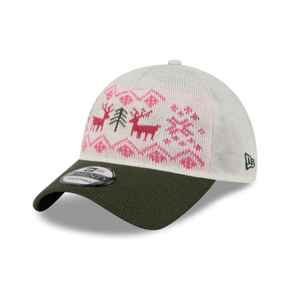 Pictured is this New Era Holiday Essentials 9TWENTY cap in white. 1