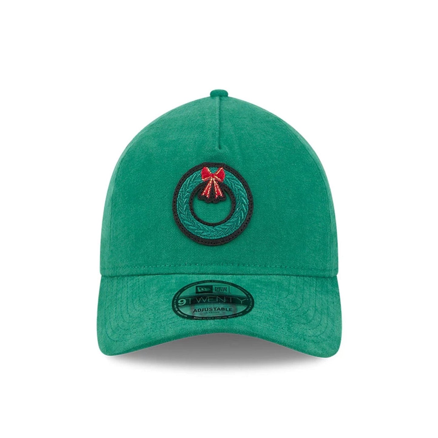 Pictured is this New Era Holiday Essentials 9TWENTY A-Frame cap in green. 3