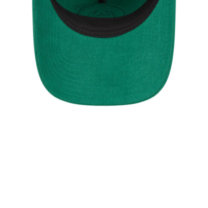 Pictured is this New Era Holiday Essentials 9TWENTY A-Frame cap in green. 7