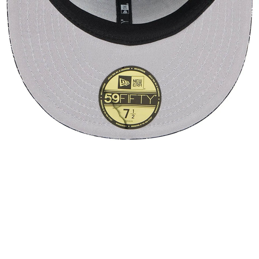 Pictured is this NFL Cap Scramble Kansas City Chiefs 59FIFTY Fitted cap in black. 2