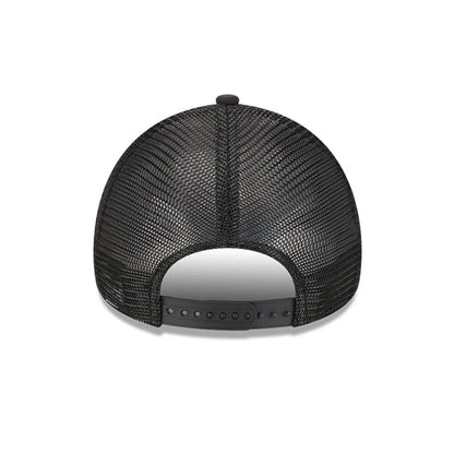 Pictured is this MLB Novelty Check Atlanta Braves 9FORTY A-Frame cap in black. 6