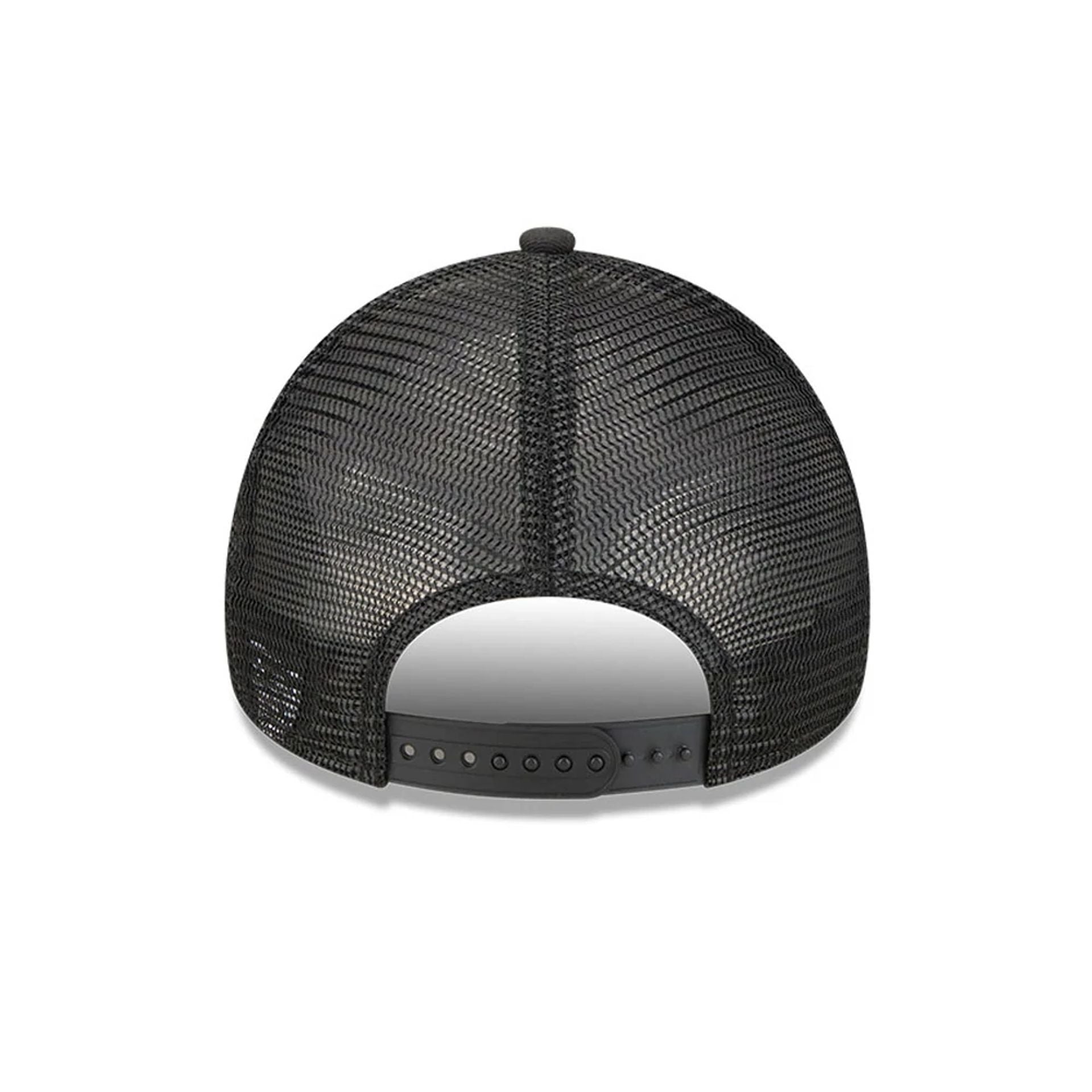 Pictured is this MLB Novelty Check LA Dodgers 9FORTY A-Frame cap in black. 6