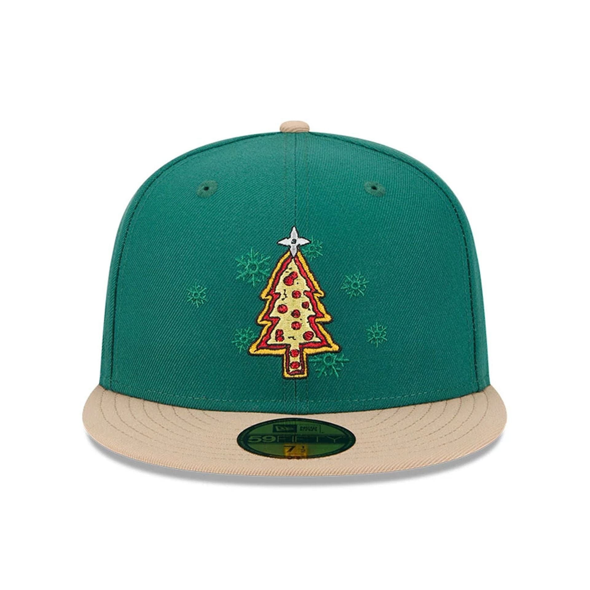 Pictured is this Pizza Tree Teenage Mutant Ninja Turtles 59FIFTY Fitted cap in green. 3