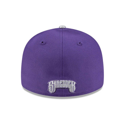 Pictured is this Shredder Teenage Mutant Ninja Turtles 59FIFTY Fitted cap in purple. 3