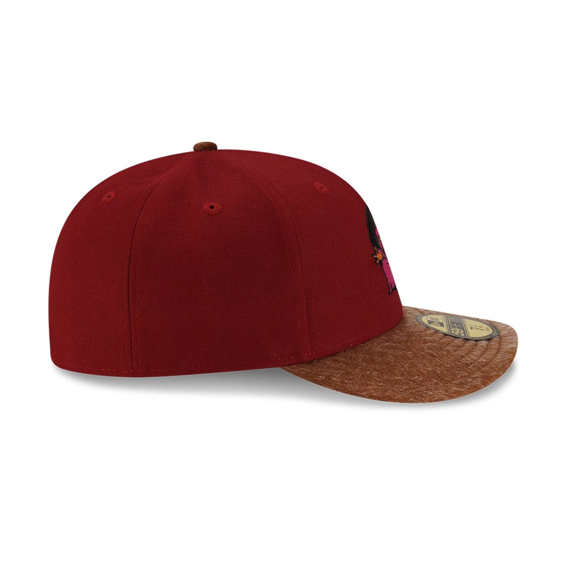 Pictured is this Splinter Teenage Mutant Ninja Turtles 59FIFTY Fitted cap in dark red. 7