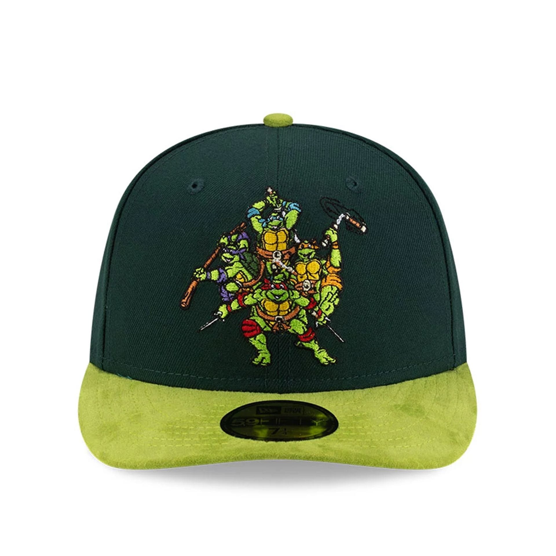 Pictured is this Teenage Mutant Ninja Turtles 59FIFTY Fitted cap in dark green. 3
