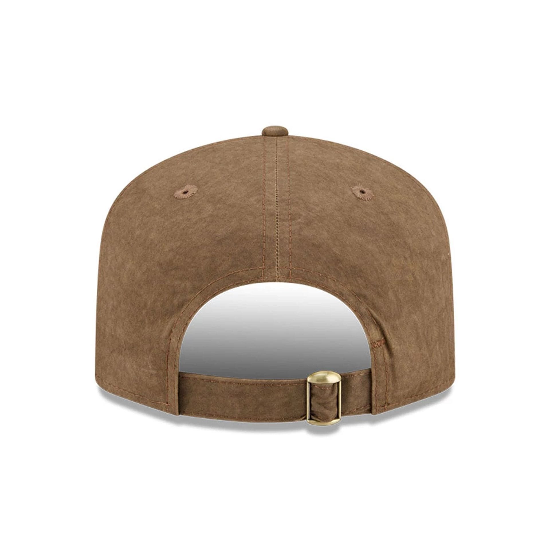 Pictured is this MLB Utility Linen New York Mets 19TWENTY cap in open brown. 6