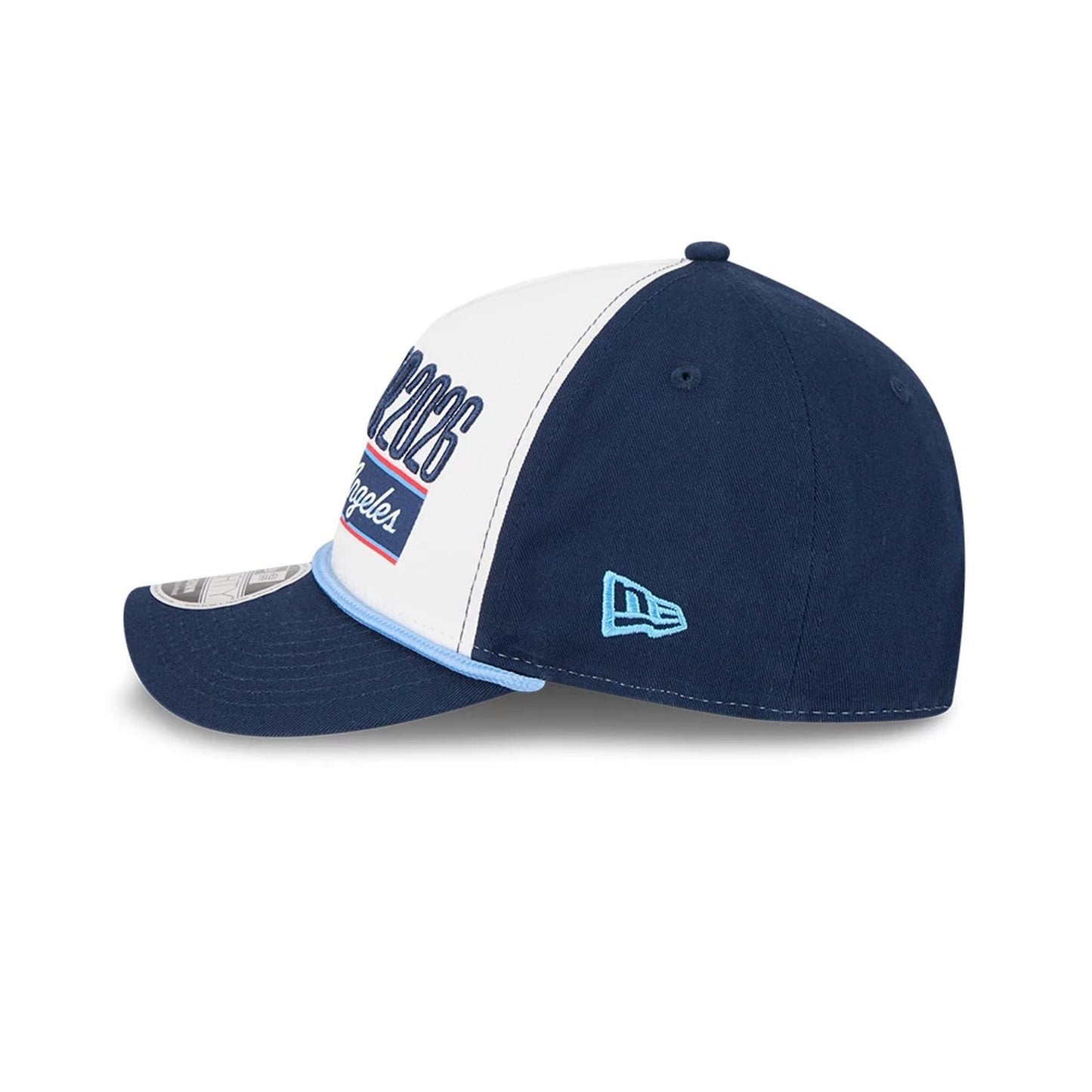 Pictured is this NBA All Star Game 2026 Logo 9FORTY M-Crown A-Frame cap in white. 6