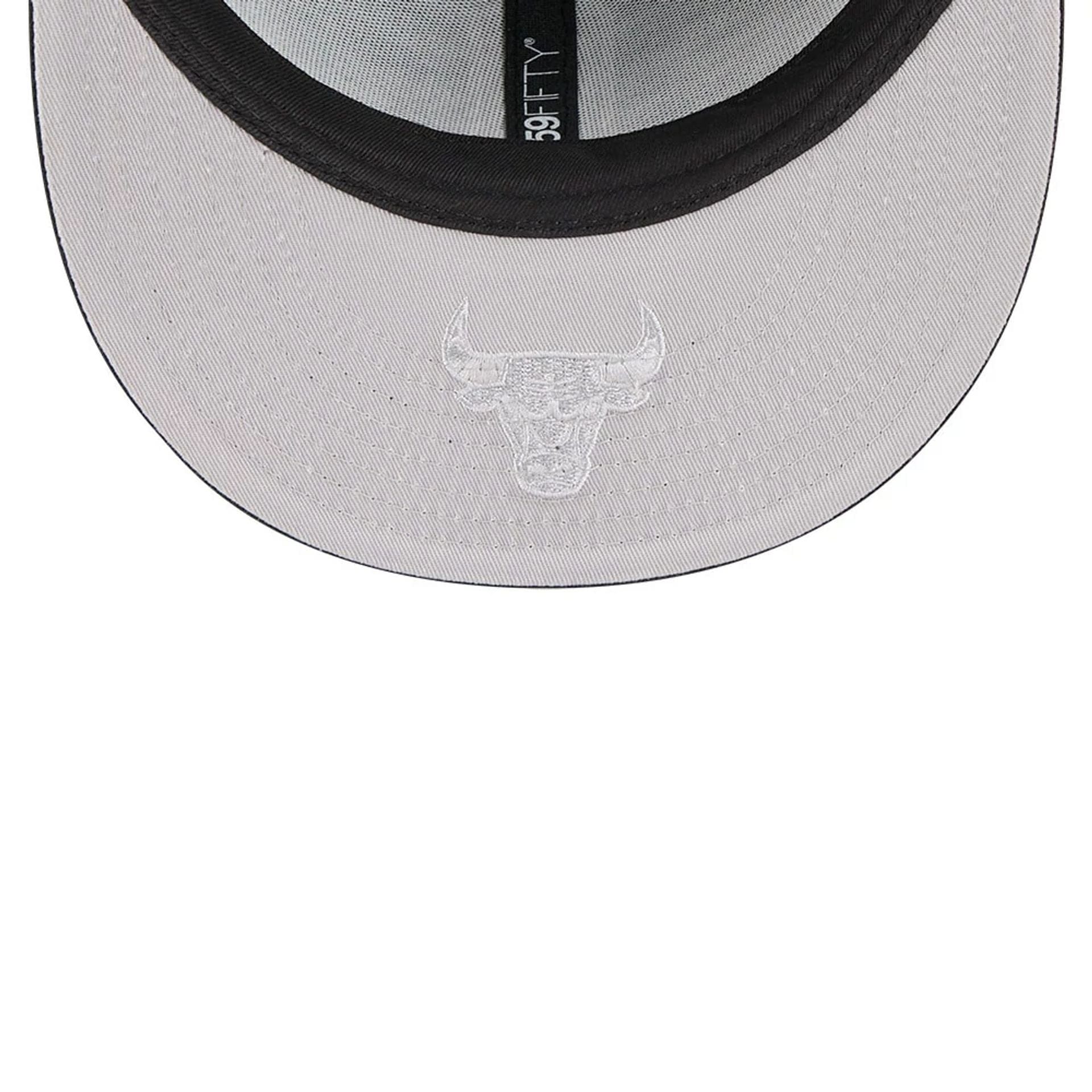 Pictured is this NBA All Star Game 2026 Chicago Bulls 59FIFTY Fitted cap in black. 2