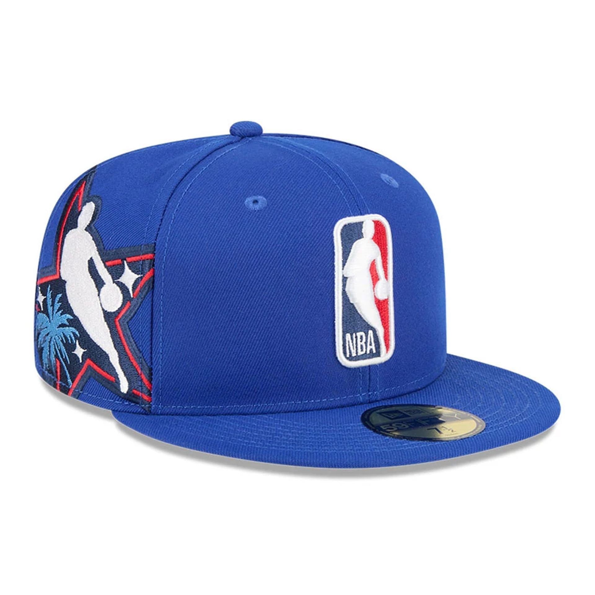 Pictured is this NBA All Star Game 2026 59FIFTY Fitted cap in Blue. 1