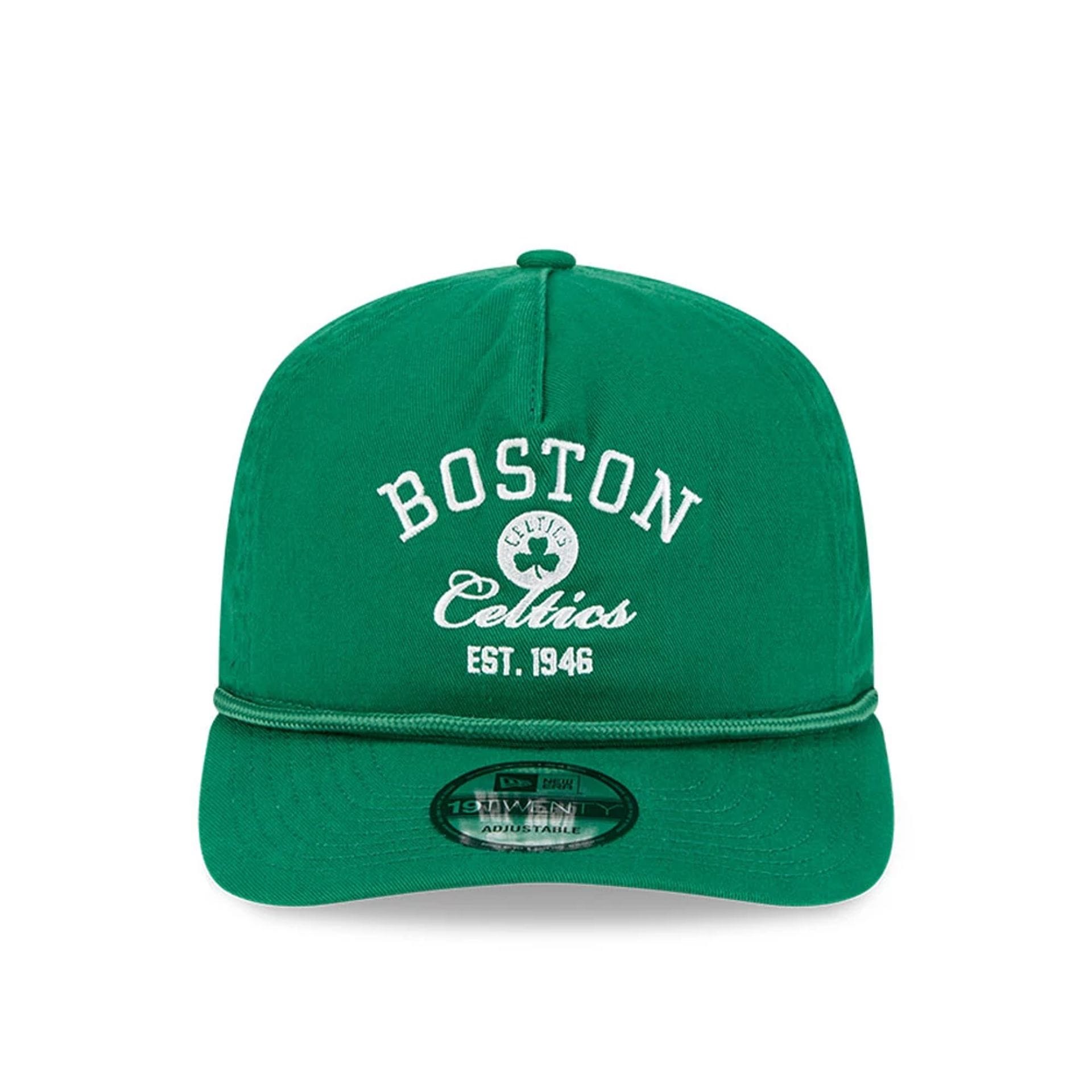 Pictured is this NBA All Star Game 2026 Boston Celtics 19TWENTY cap in green. 2