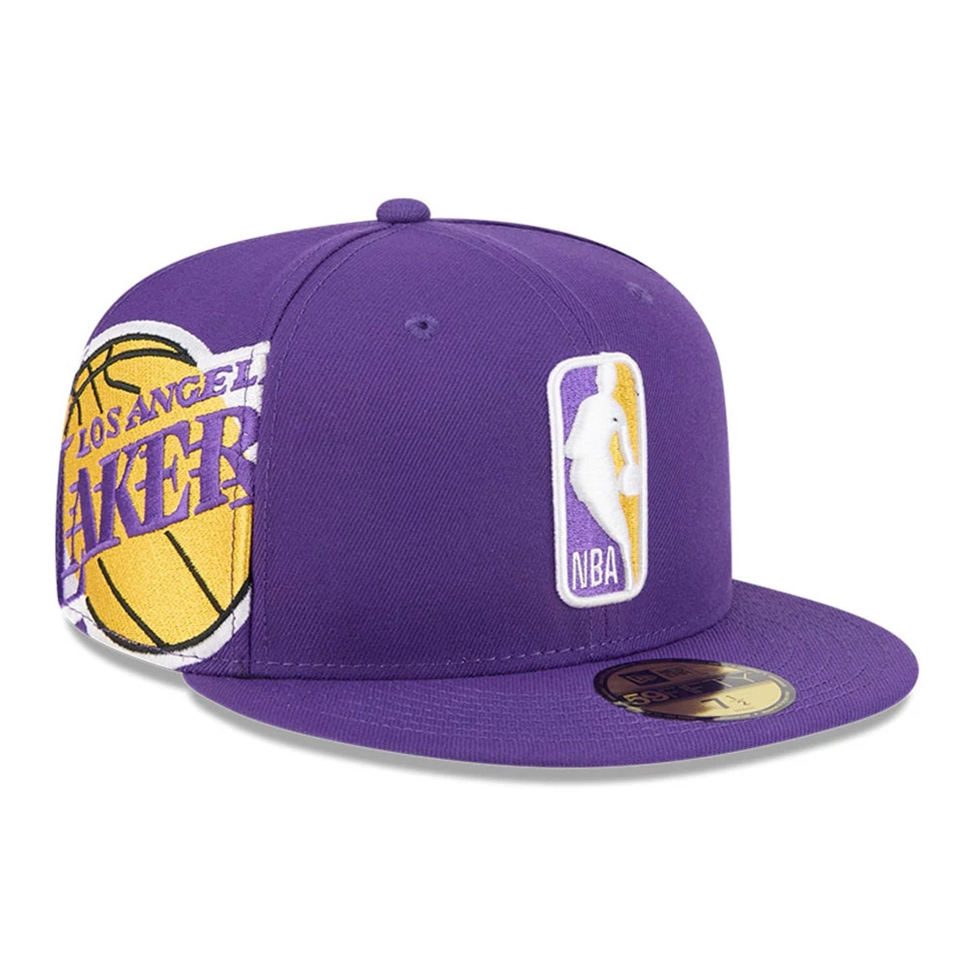 Pictured is this NBA All Star Game 2026 LA Lakers 59FIFTY Fitted cap in purple. 1