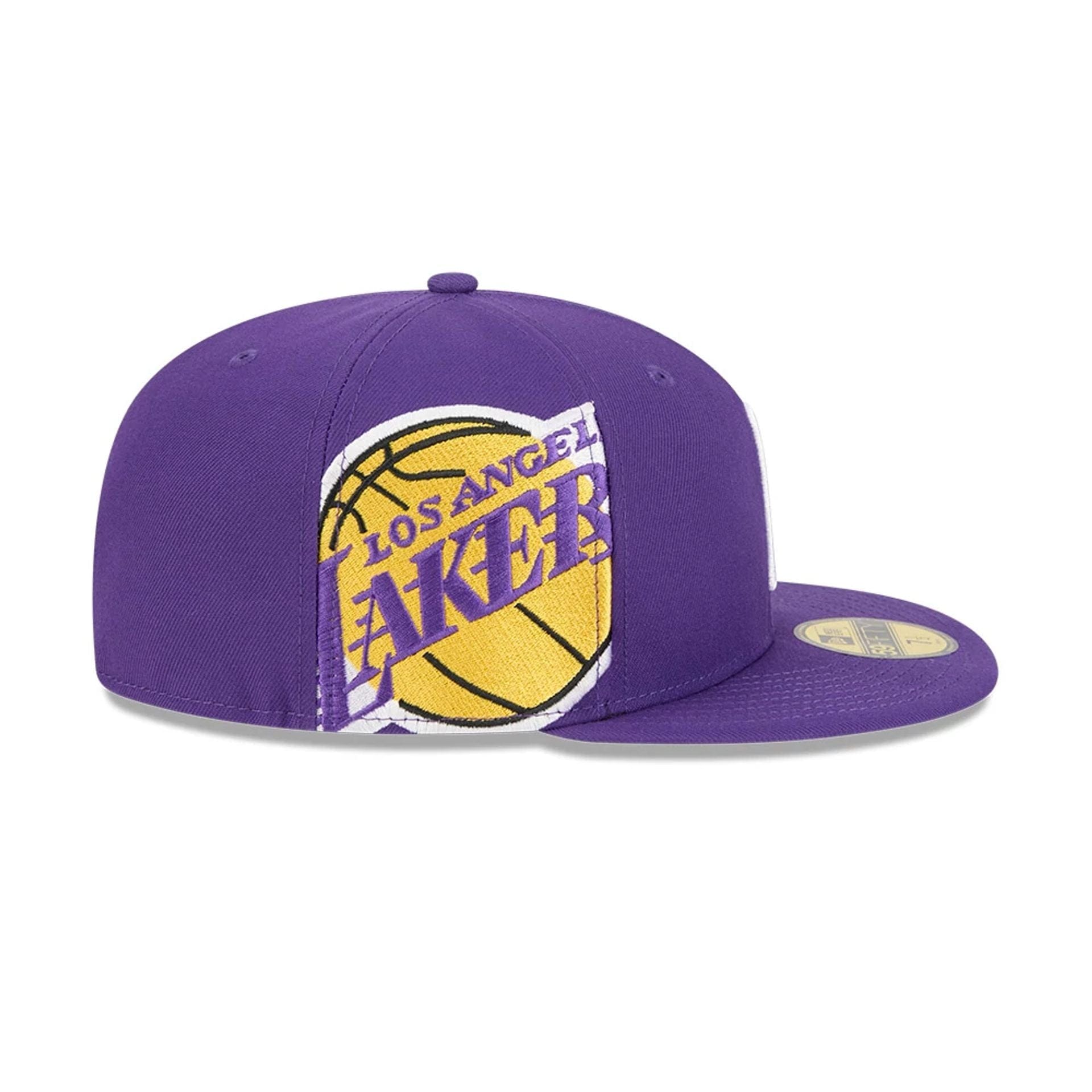 Pictured is this NBA All Star Game 2026 LA Lakers 59FIFTY Fitted cap in purple. 3