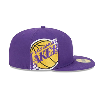 Pictured is this NBA All Star Game 2026 LA Lakers 59FIFTY Fitted cap in purple. 3