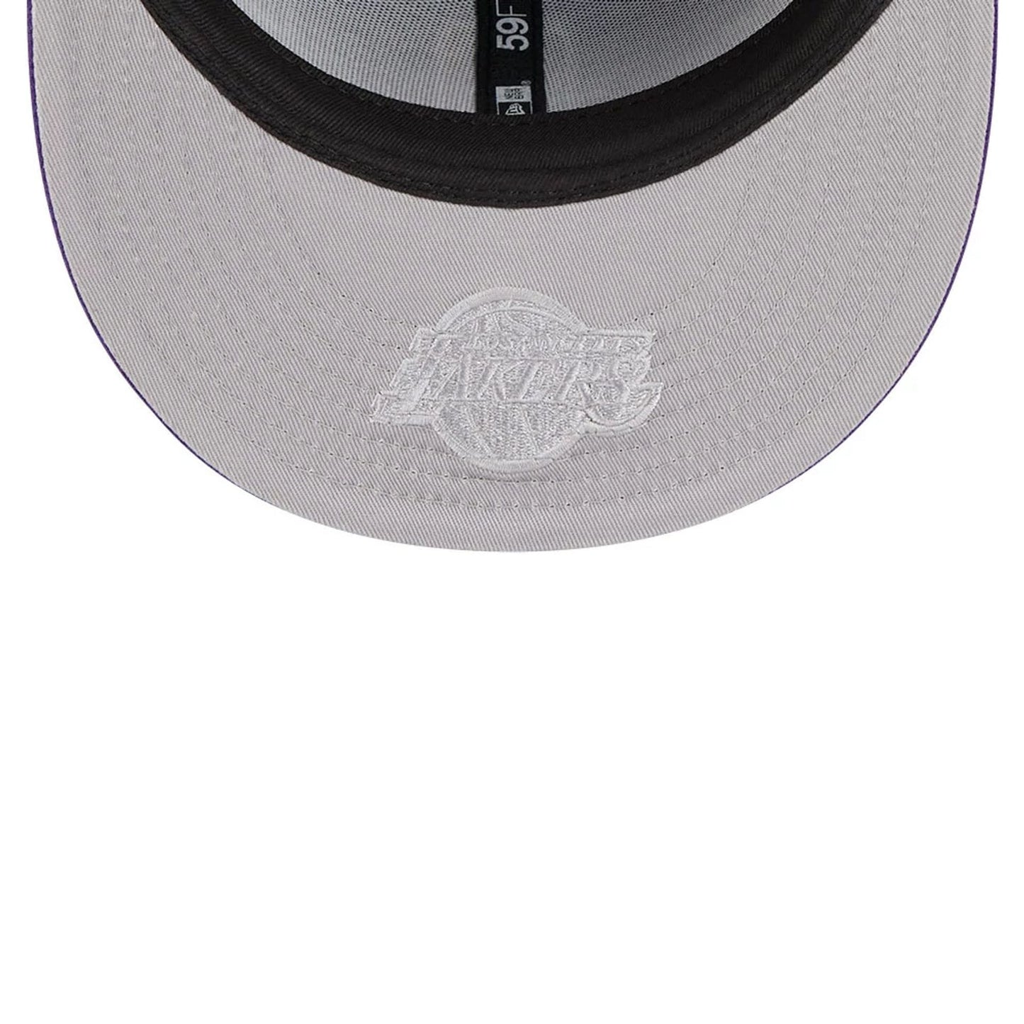 Pictured is this NBA All Star Game 2026 LA Lakers 59FIFTY Fitted cap in purple. 2