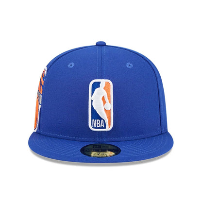 Pictured is this NBA All Star Game 2026 New York Knicks 59FIFTY Fitted cap in blue. 5