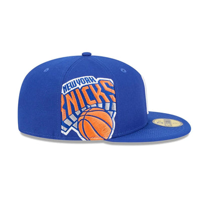 Pictured is this NBA All Star Game 2026 New York Knicks 59FIFTY Fitted cap in blue. 3