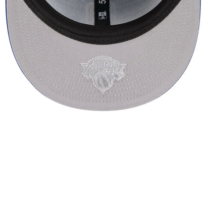 Pictured is this NBA All Star Game 2026 New York Knicks 59FIFTY Fitted cap in blue. 2