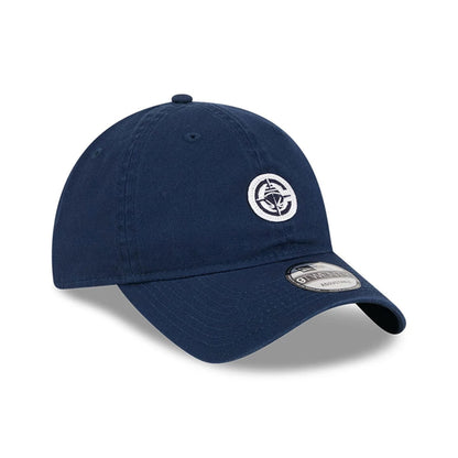 Pictured is this NBA All Star Game 2026 LA Clippers 9TWENTY cap in dark blue. 3