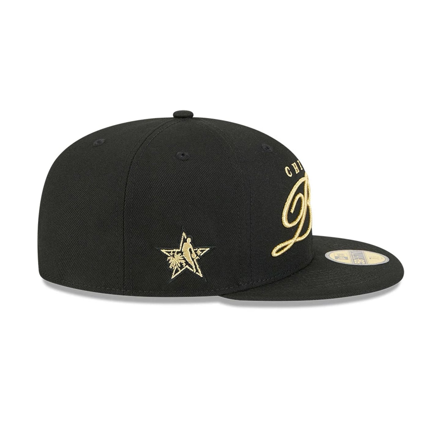 Pictured is this NBA All Star Game 2026 Chicago Bulls 59FIFTY Fitted cap in black. 6