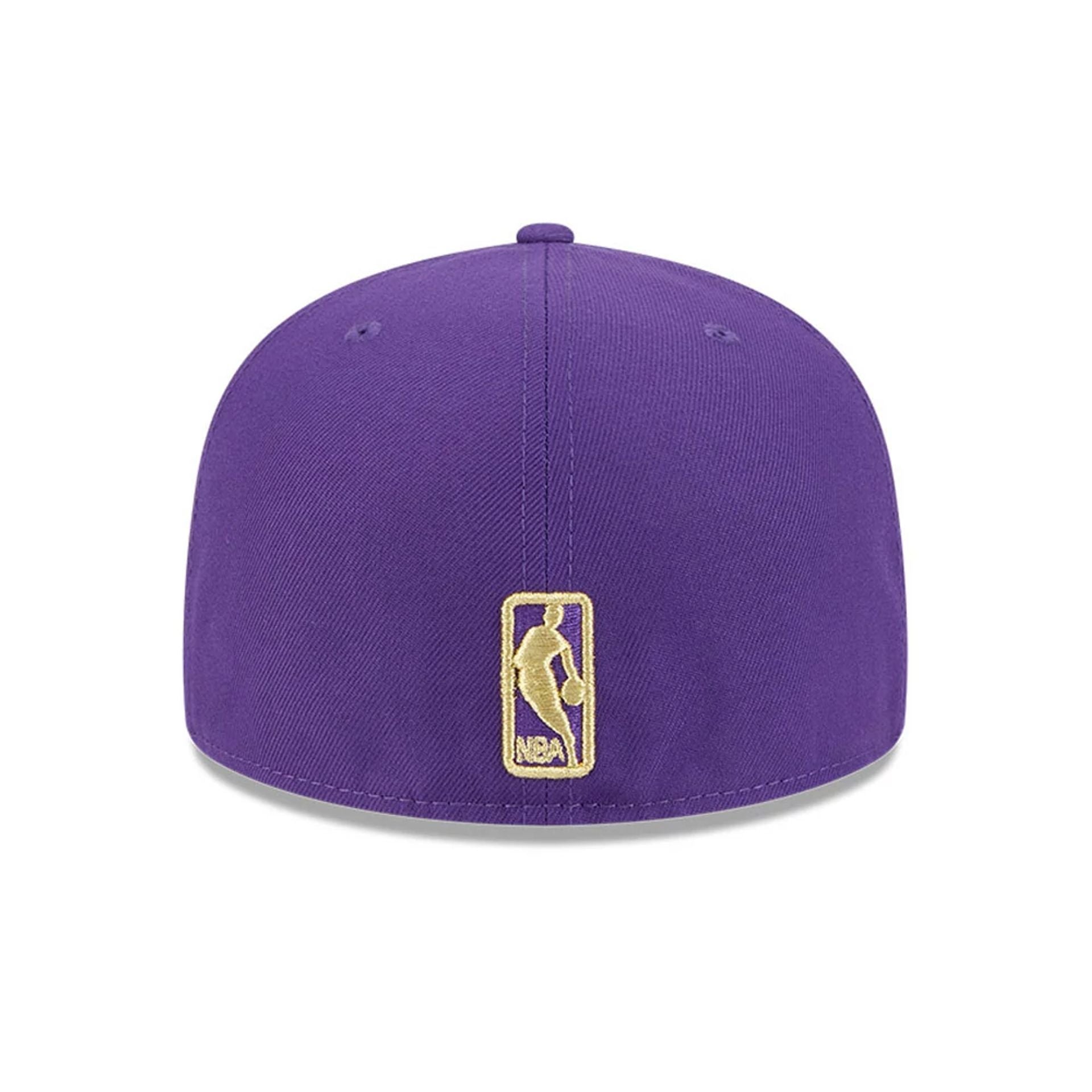 Pictured is this NBA All Star Game 2026 LA Lakers 59FIFTY Fitted cap in purple. 5