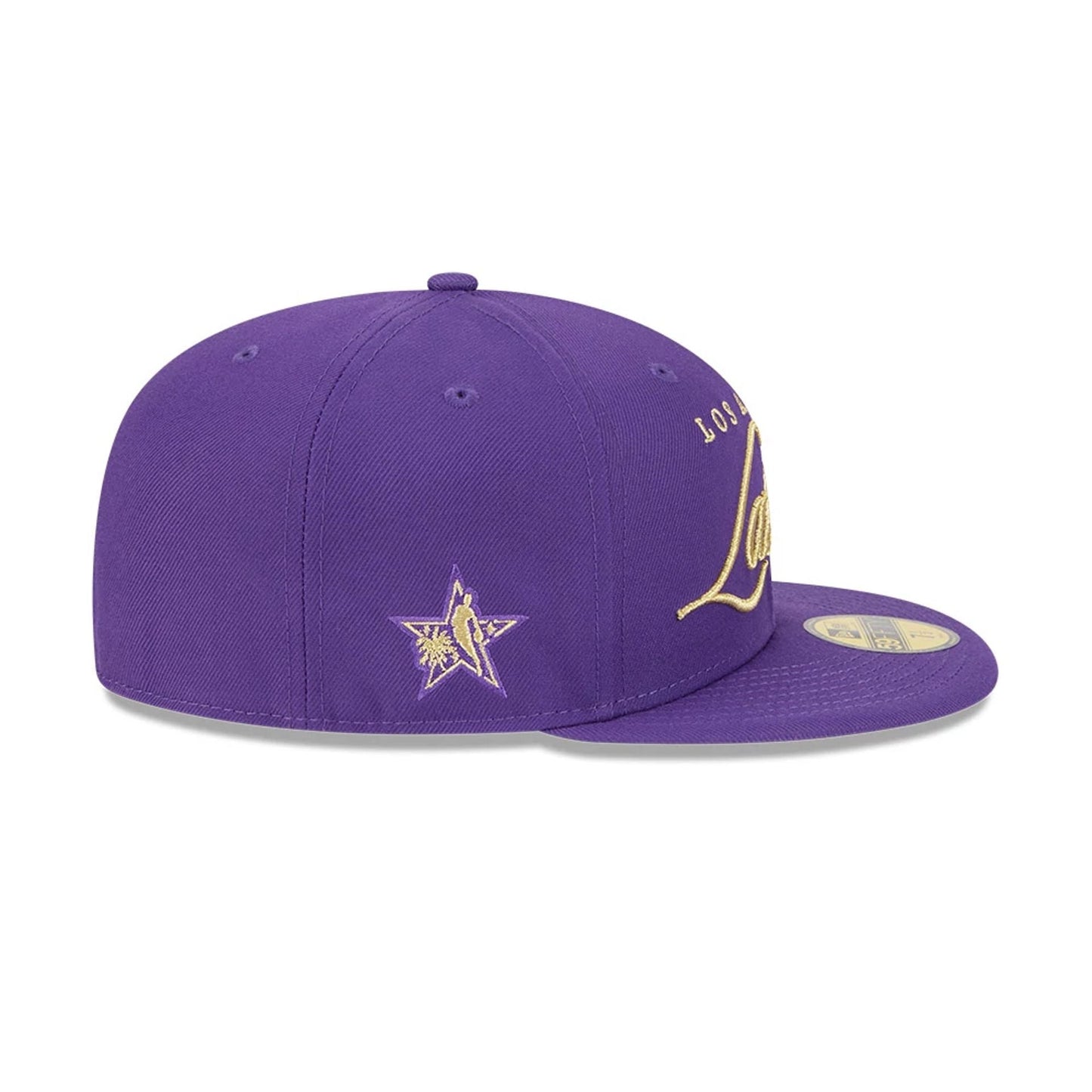 Pictured is this NBA All Star Game 2026 LA Lakers 59FIFTY Fitted cap in purple. 6