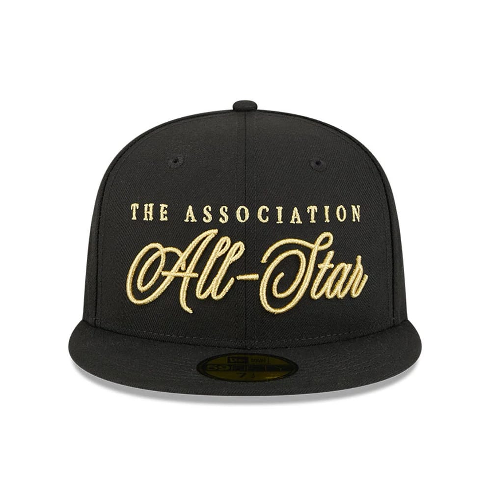 Pictured is this NBA All Star Game 2026 59FIFTY Fitted cap in black. 3