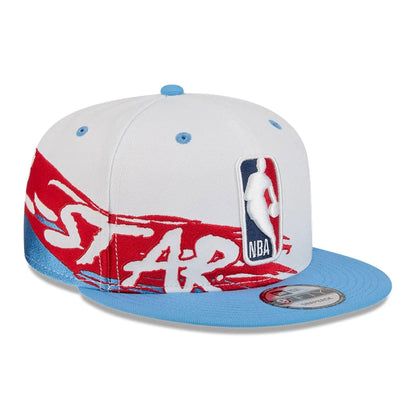 Pictured is this NBA All Star Game 2026 9FIFTY Snapback cap in White. 1