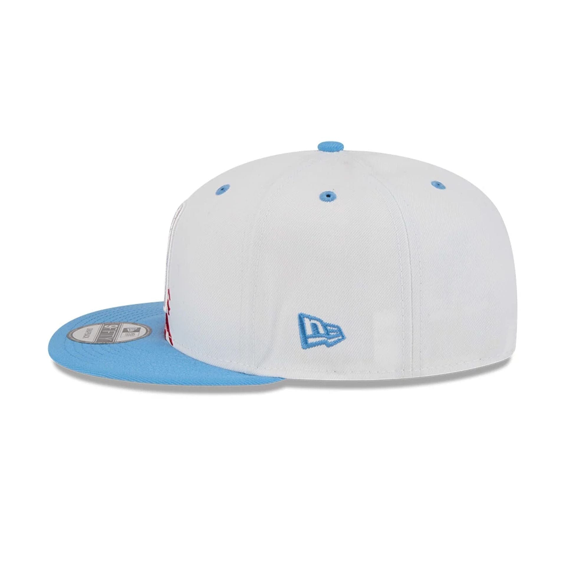Pictured is this NBA All Star Game 2026 9FIFTY Snapback cap in White. 7