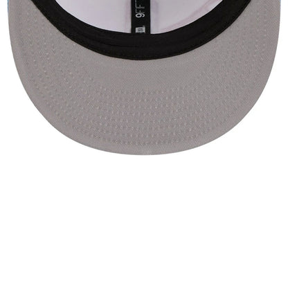 Pictured is this NBA All Star Game 2026 9FIFTY Snapback cap in White. 2