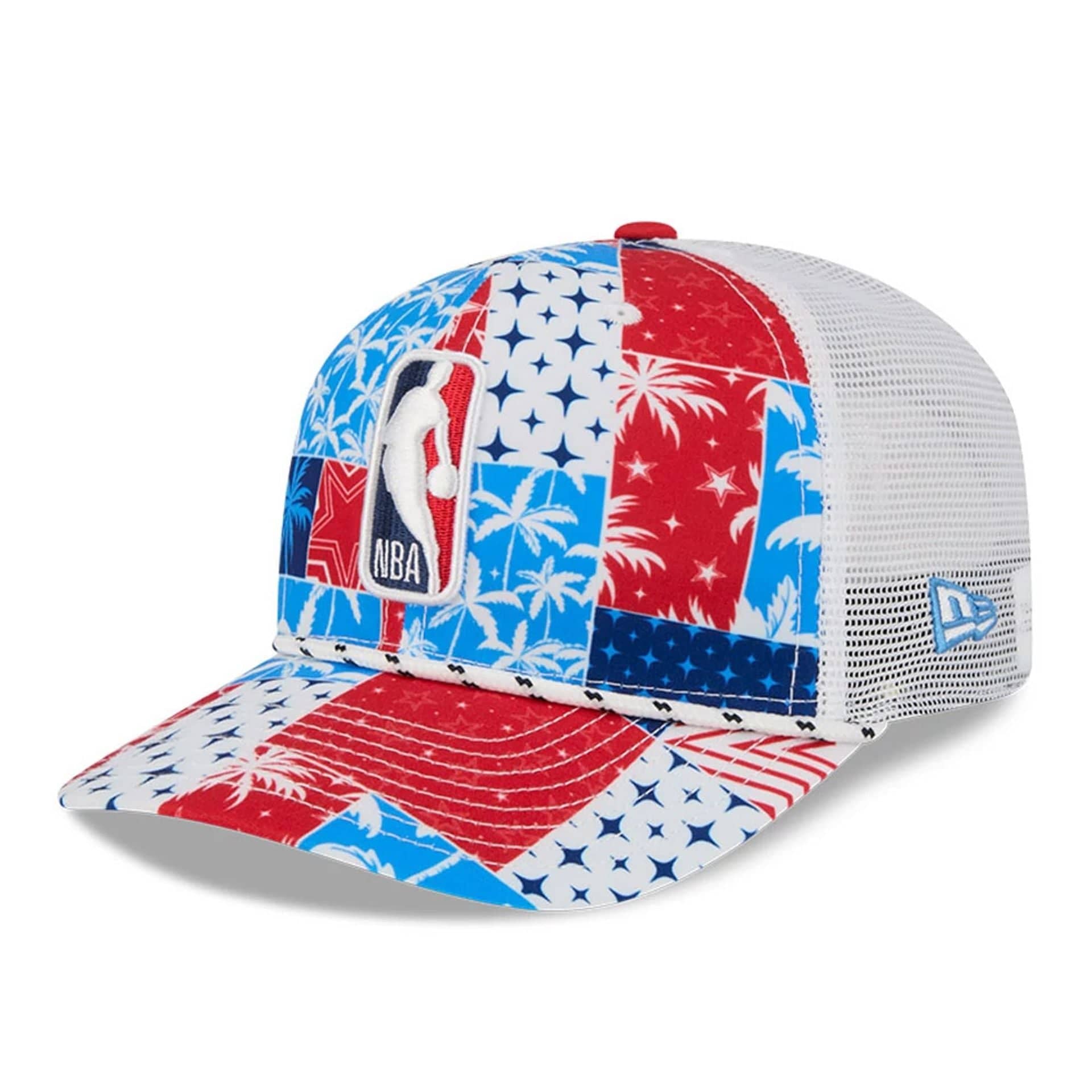 Pictured is this NBA All Star Game 2026 9SEVENTY Stretch Snap cap in White. 1